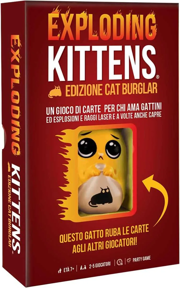 Asmodee Exploding Kittens Cat Burglar