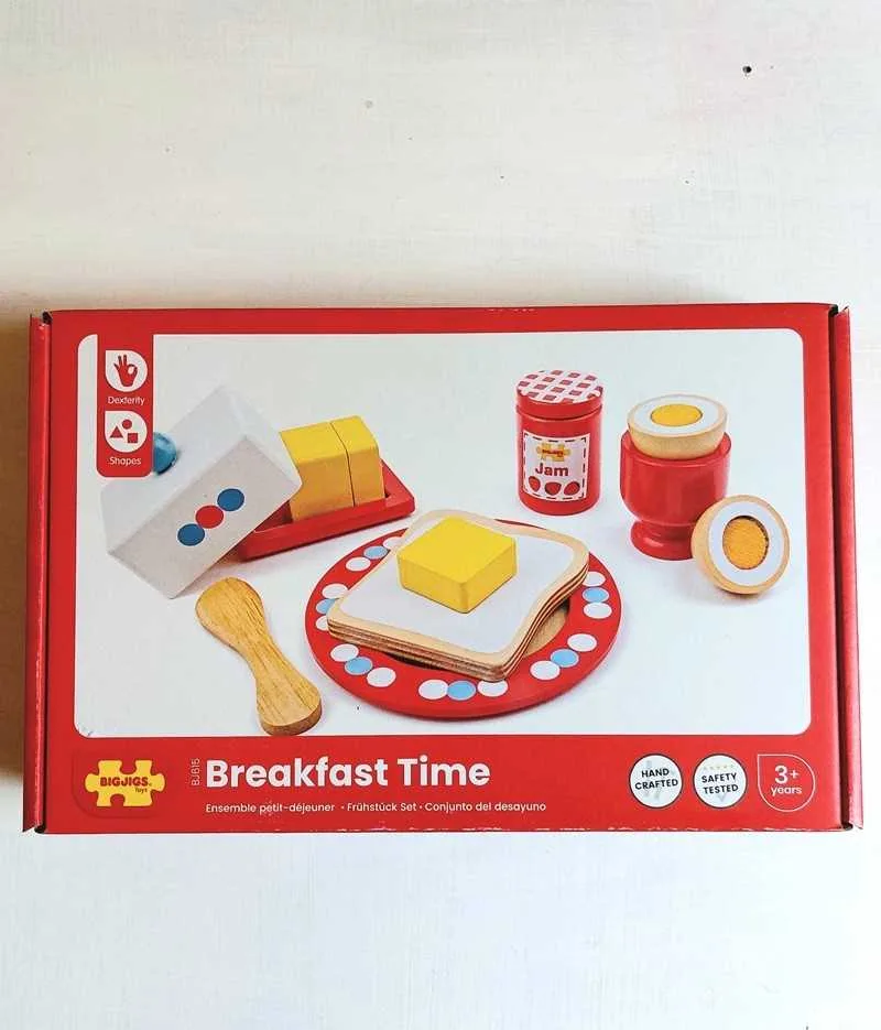 Bigjigs Set colazione in legno