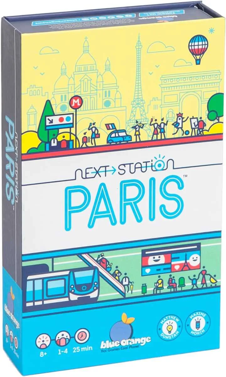 Blue Orange Next Station Paris