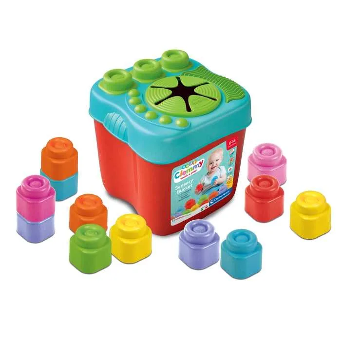 Clementoni Clemmy Touch, Build and Play Sensory Bucket