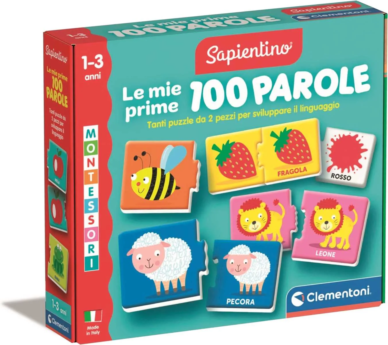 Clementoni Montessori Le mie prime 100 parole