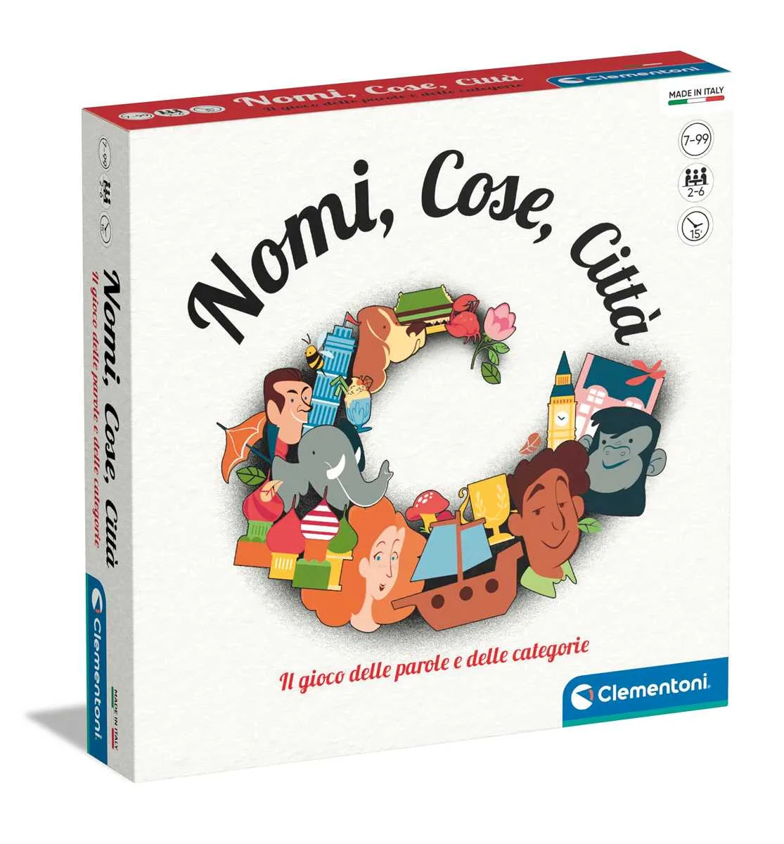 Clementoni Nomi, Cose, Città