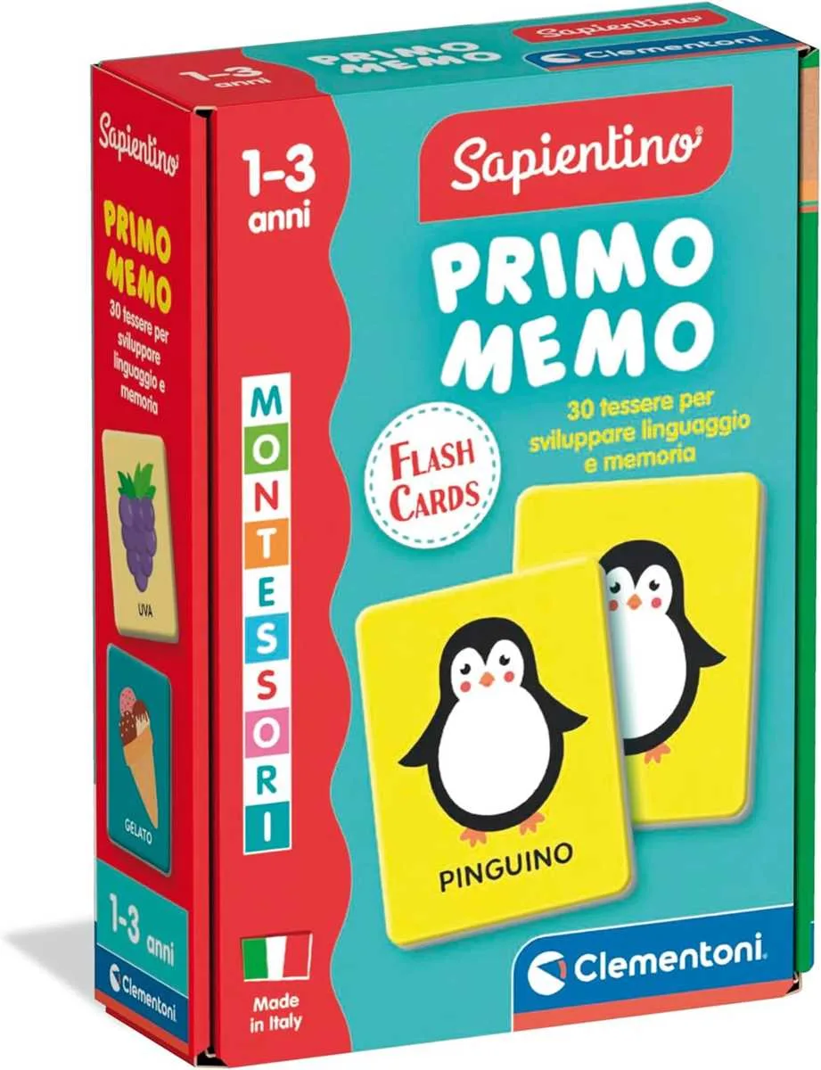 Clementoni Sapientino Baby Montessori Primo Memo