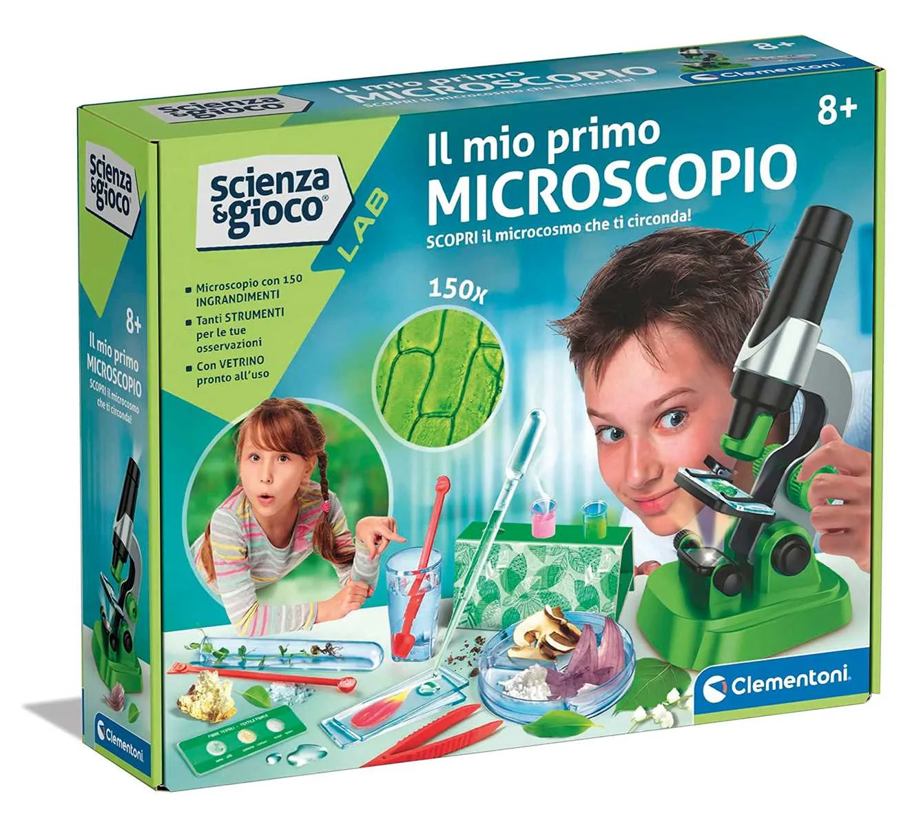 Clementoni Scienza e Gioco Il mio primo microscopio