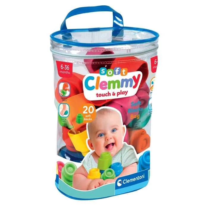 Clementoni Soft Clemmy 20 mattoncini