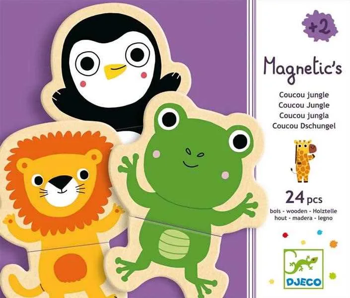 Djeco Coucou puzzle magnetico