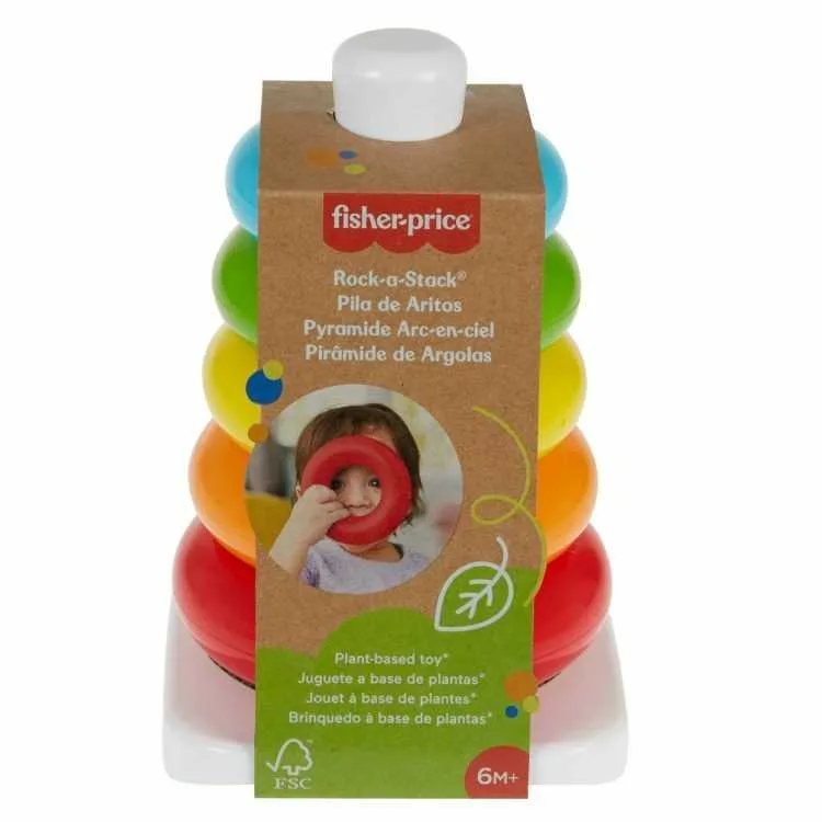 Fisher-Price Piramide 5 anelli Eco