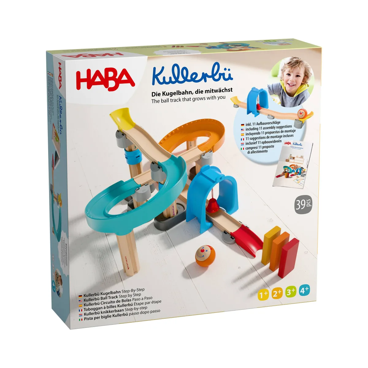 HABA Kullerbü pista per biglie Step by Step