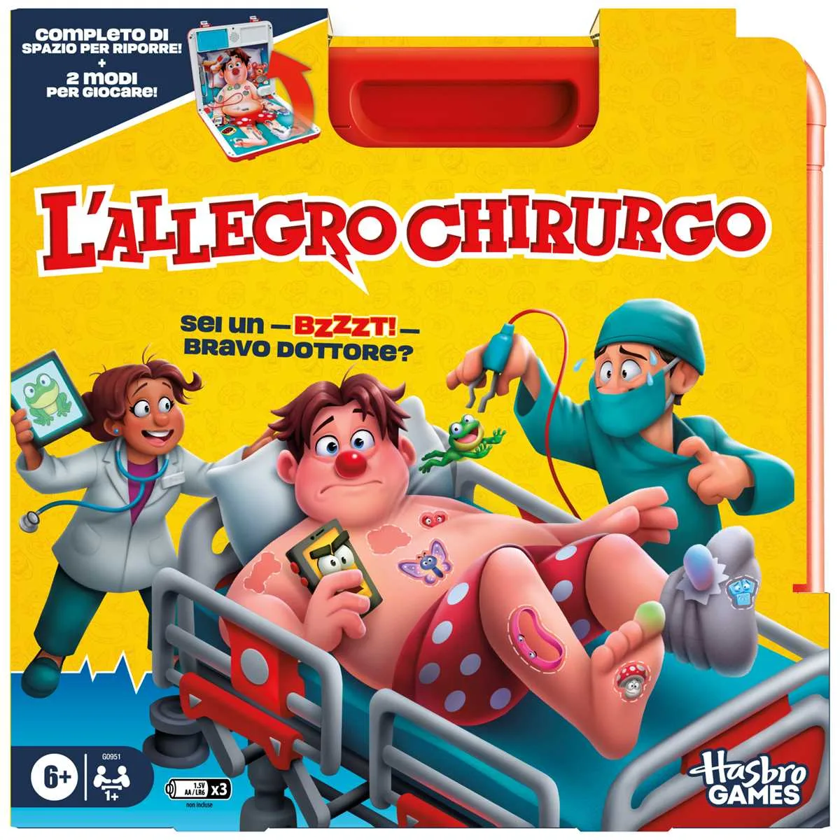 Hasbro L'allegro chirurgo