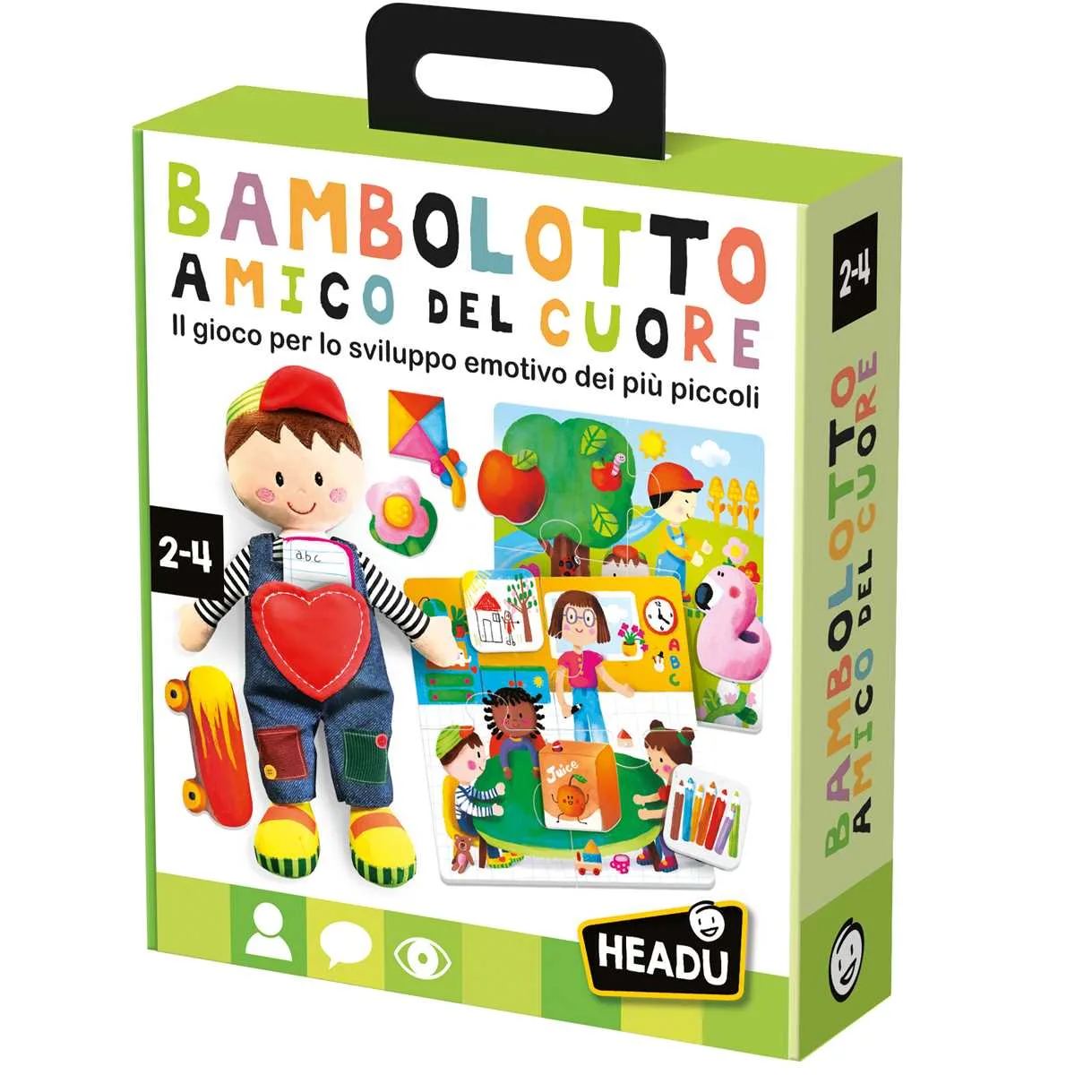 Headu Bambolotto Amico del cuore Montessori