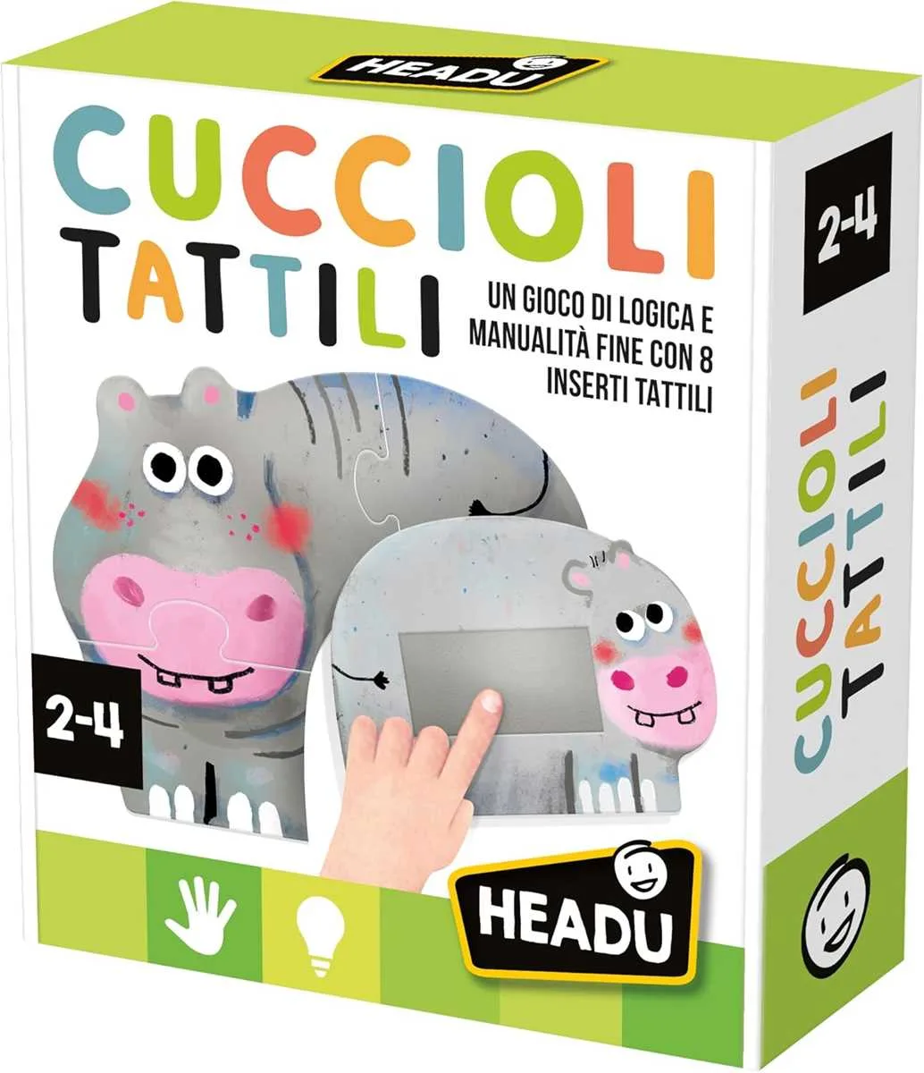 Headu Cuccioli tattili Montessori