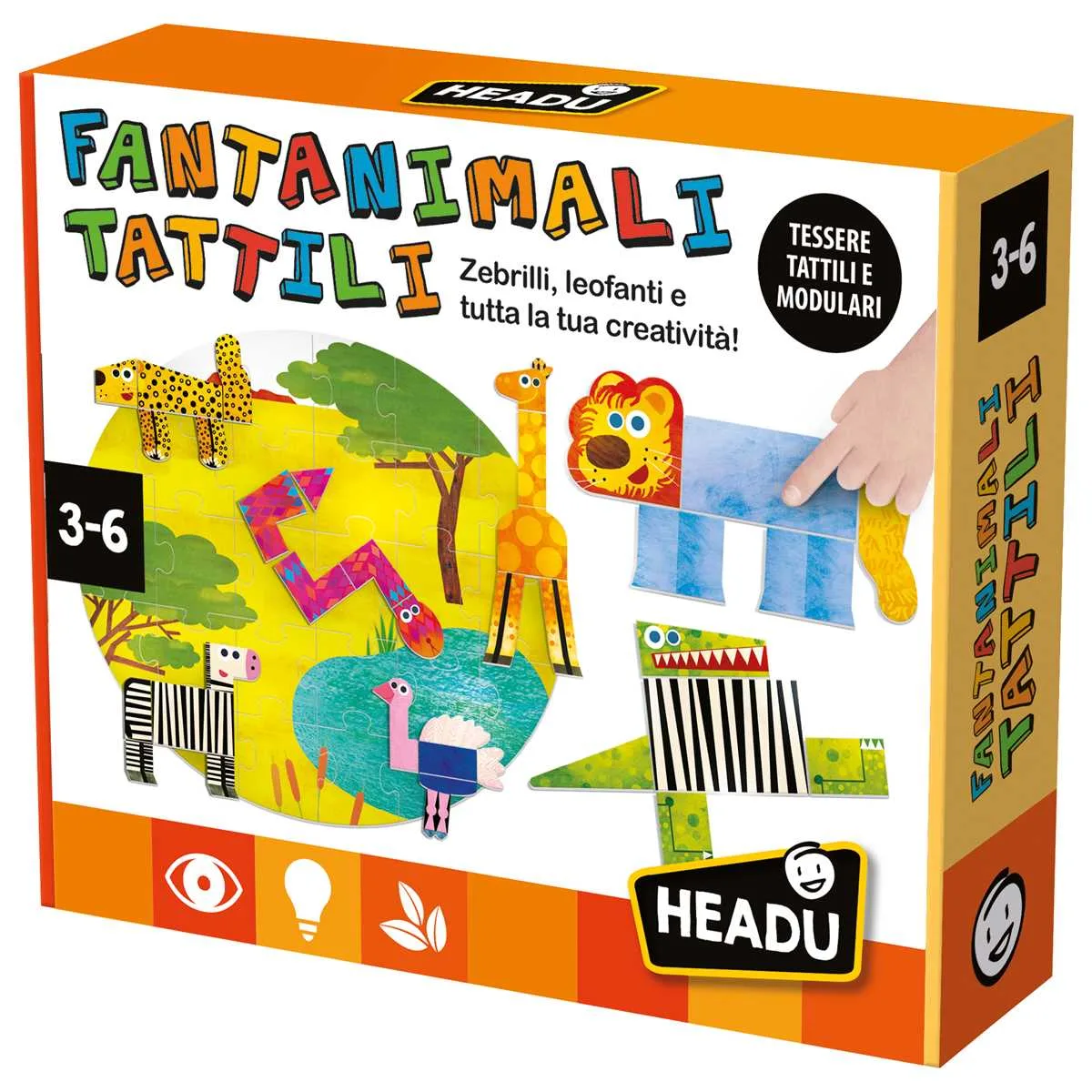 Headu Fantanimali tattili Montessori