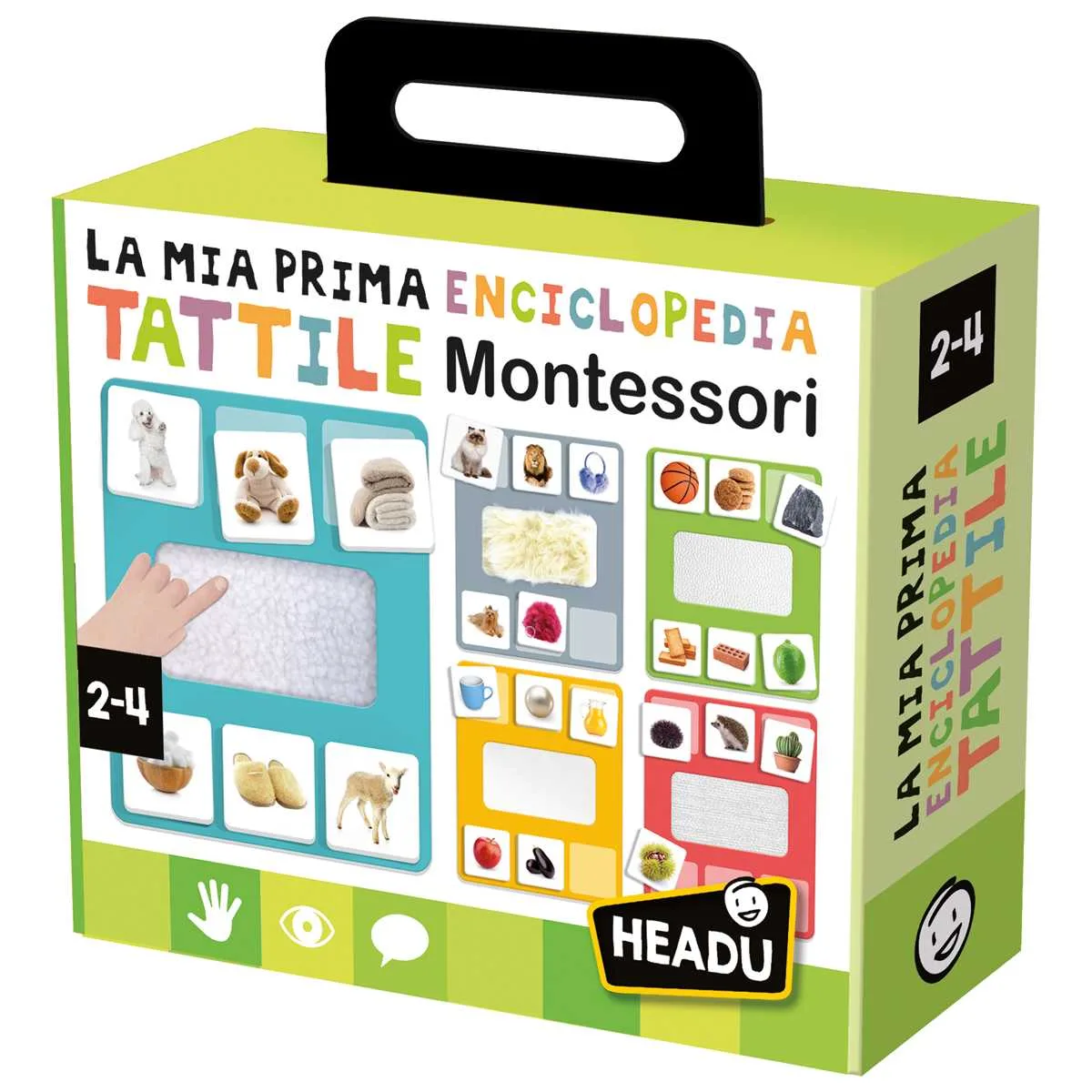 Headu La mia prima enciclopedia tattile Montessori