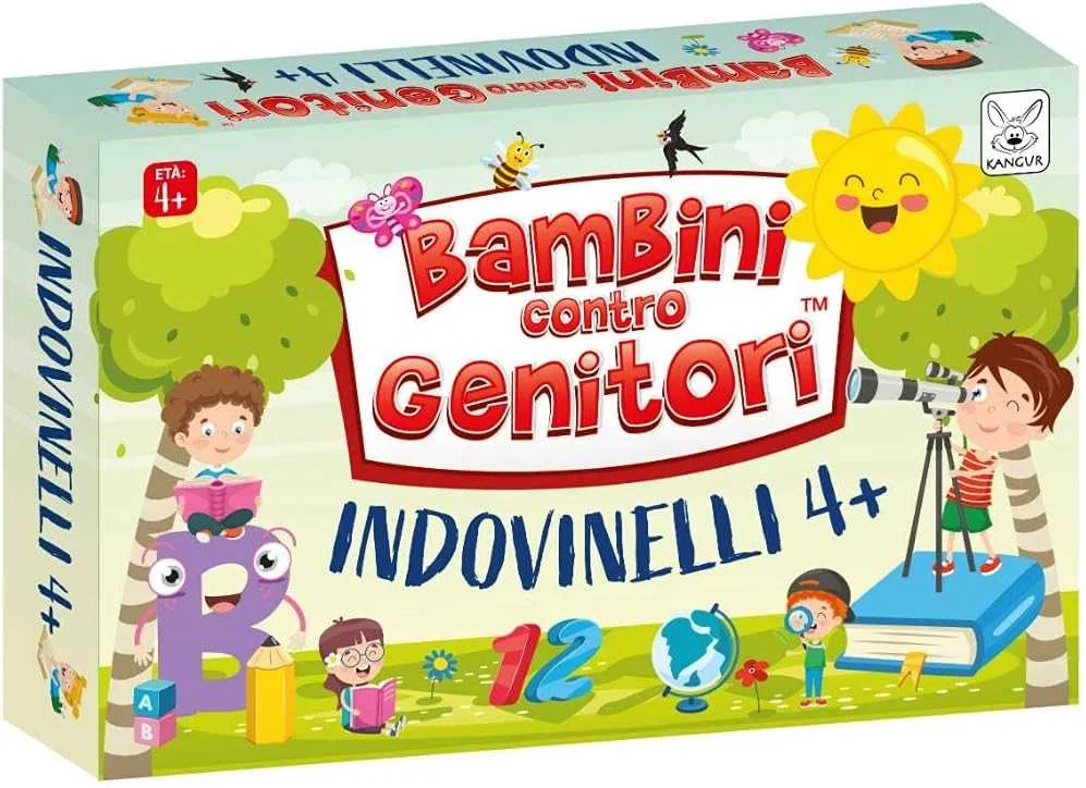 Kangur Bambini contro Genitori Indovinelli