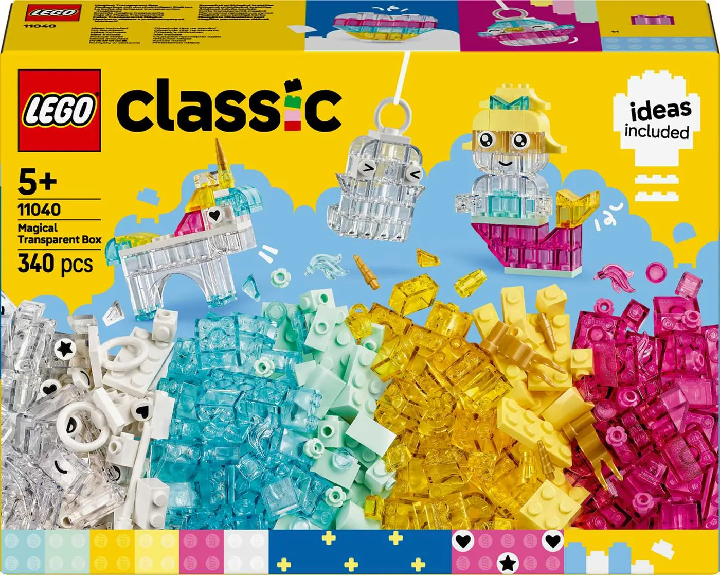 LEGO Classic Scatola magica trasparente