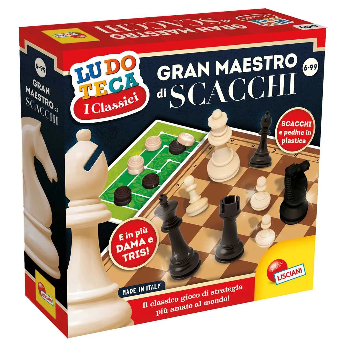 Lisciani Gran Maestro di Scacchi 3 in 1