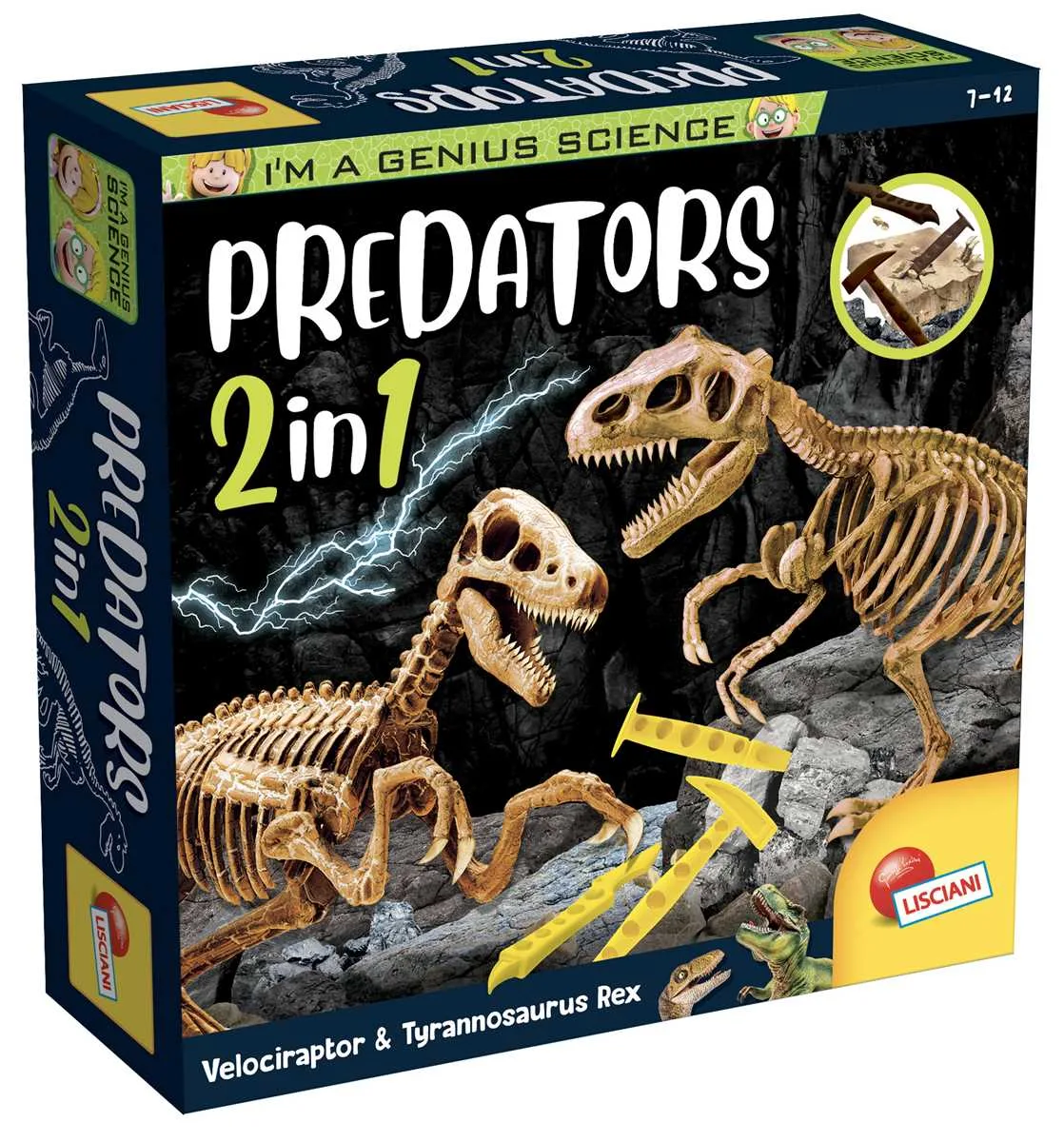 Lisciani I'm a Genius Predators 2 in 1