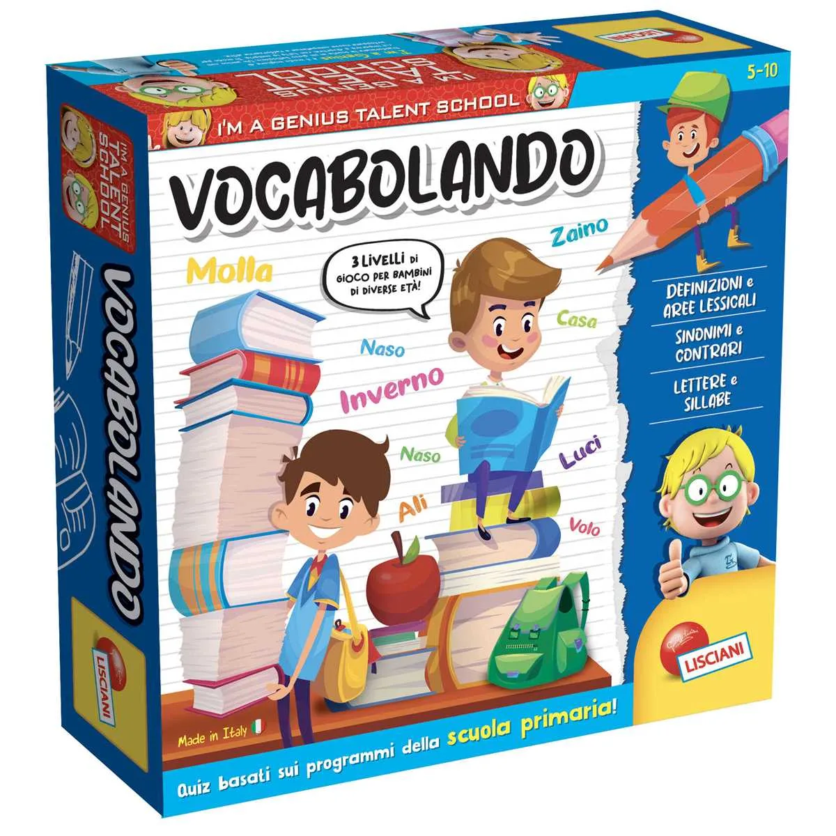 Lisciani I'm a Genius Vocabolando