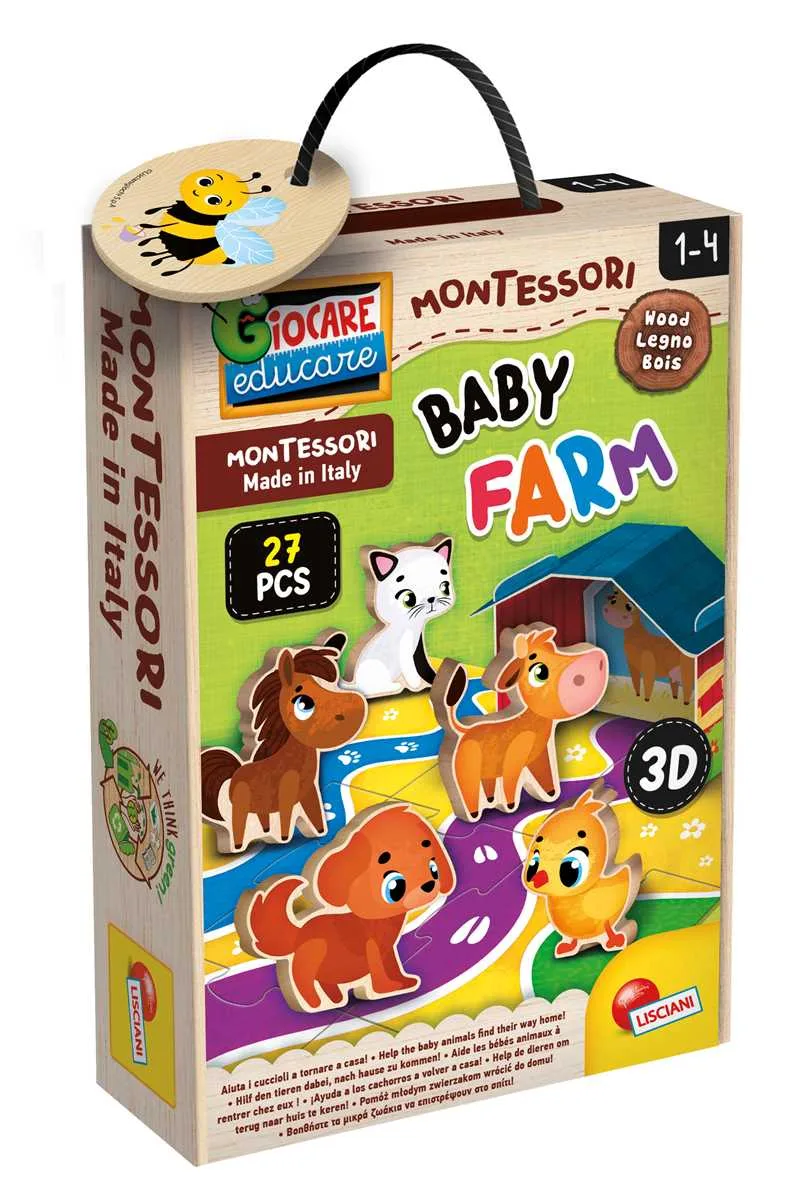 Lisciani Montessori Baby Farm