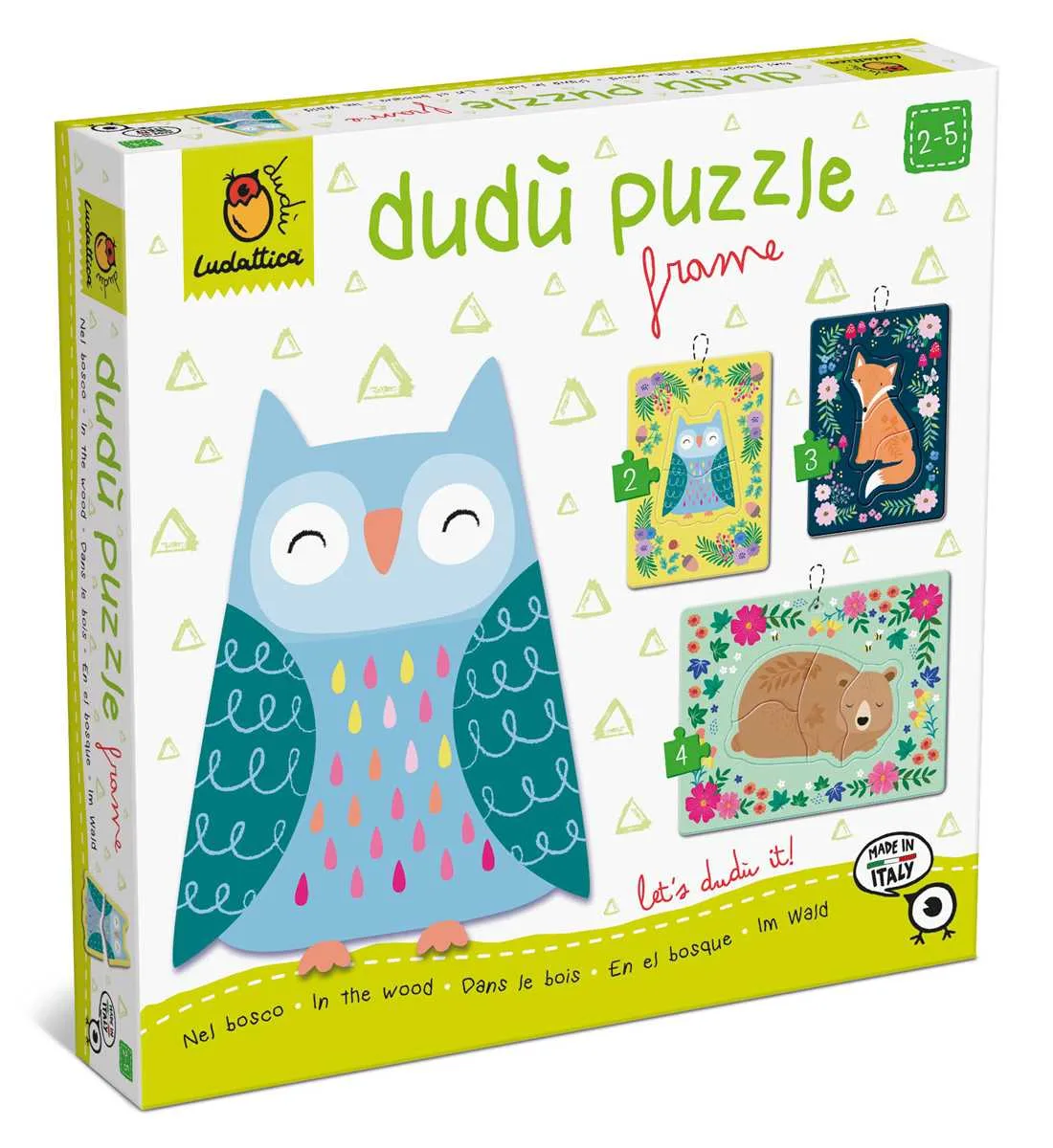 Ludattica Dudù Puzzle Frame Nel Bosco