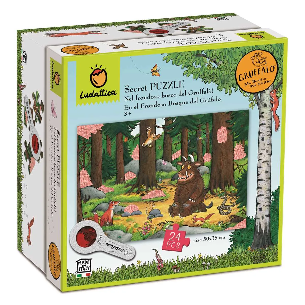 Ludattica Secret Puzzle Nel frondoso bosco del Gruffalò