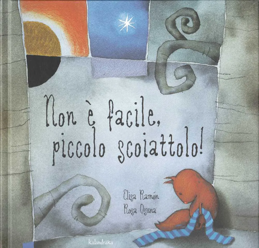 Non è facile, piccolo scoiattolo!