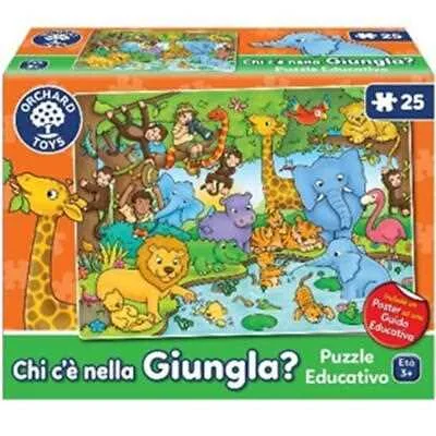 Orchard Toys Chi c'è nella giungla? puzzle 25 pezzi