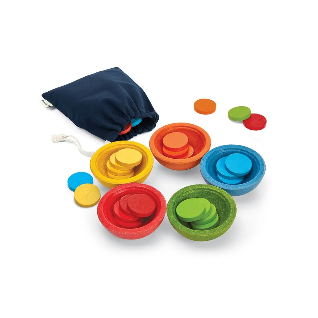 PlanToys Bicchieri per smistare e contare