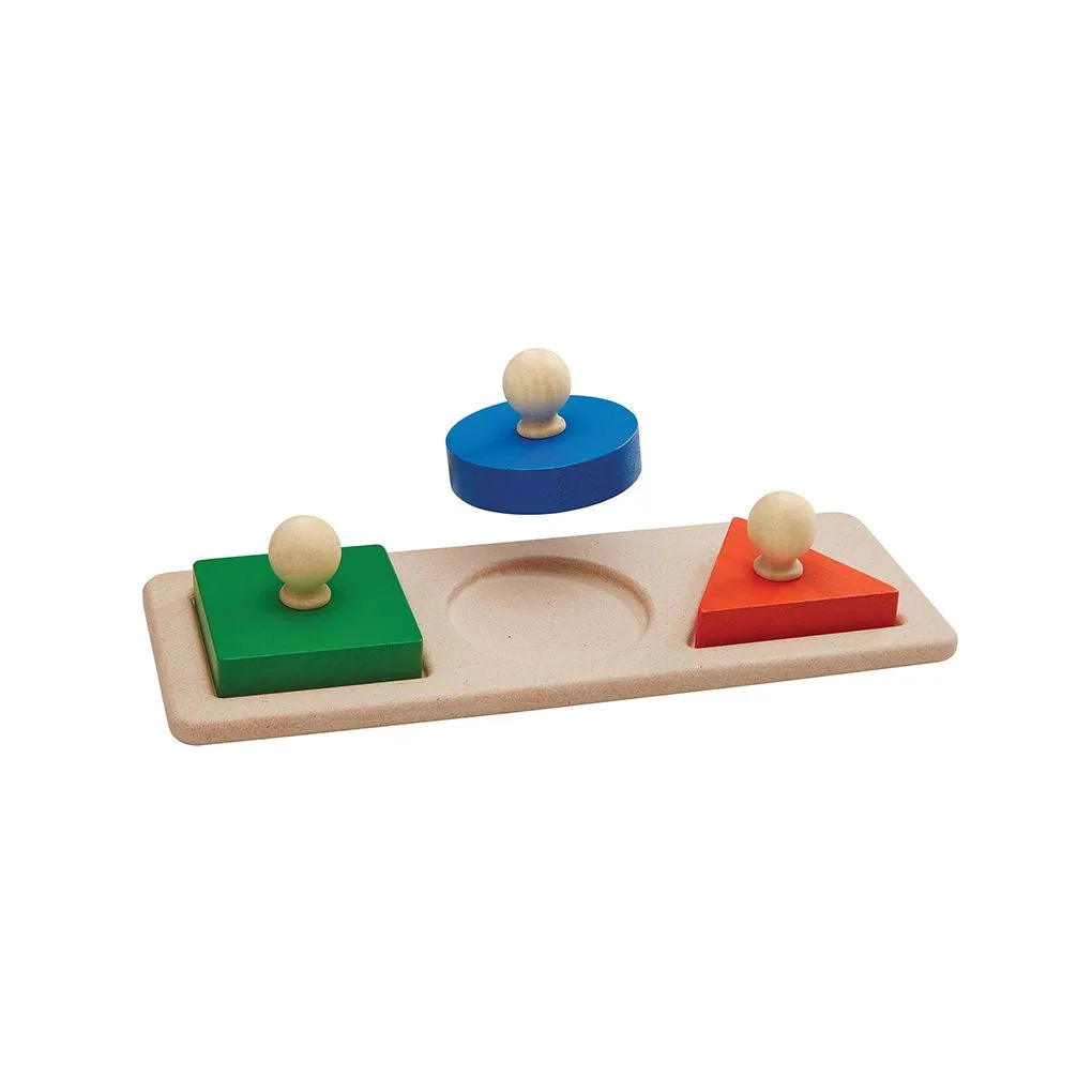 PlanToys Incastro delle forme con pomelli