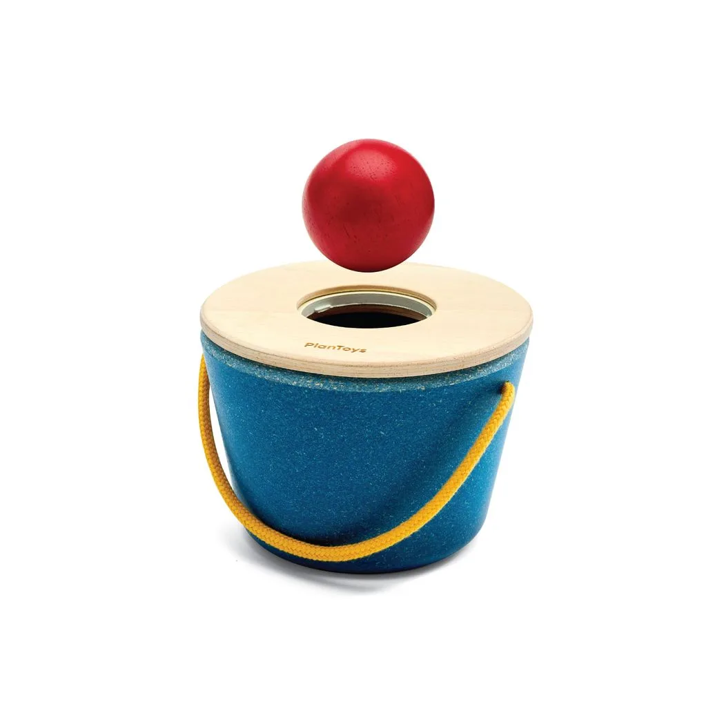 PlanToys Secchiello con pallina che sparisce
