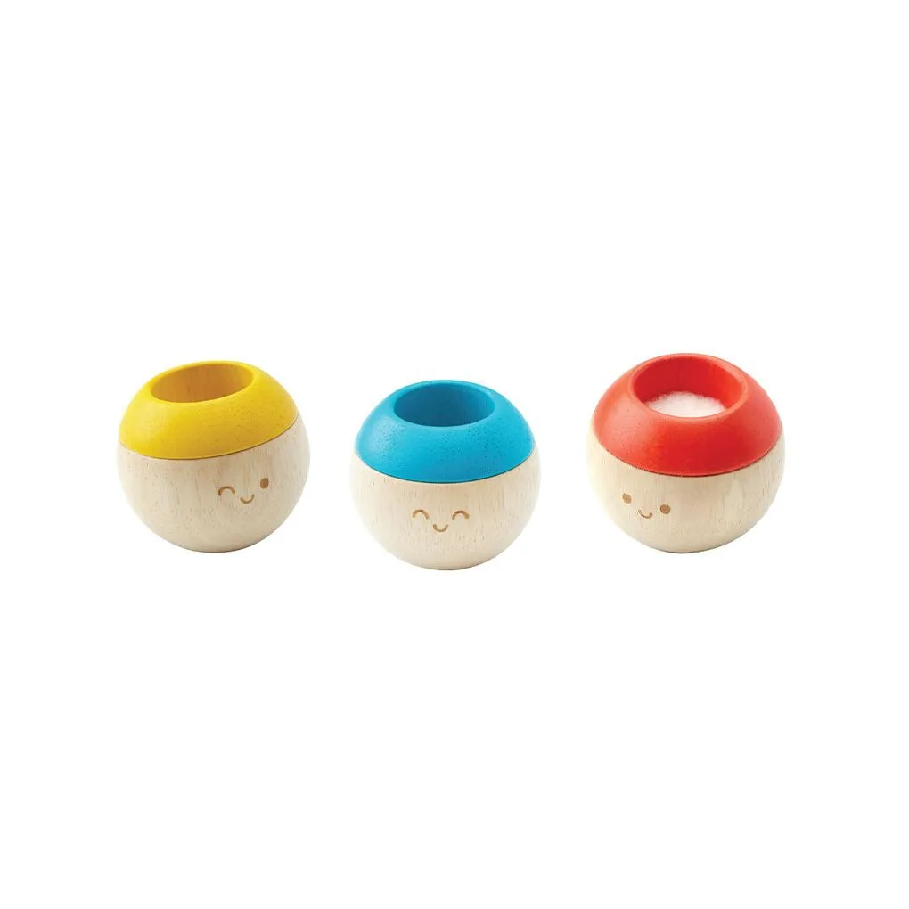 PlanToys Tre misirizzi sensoriali
