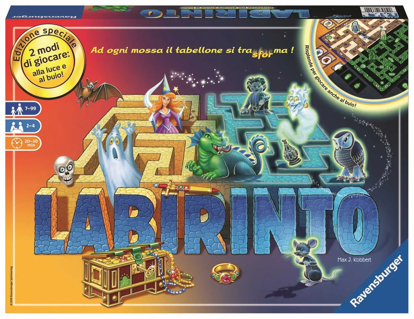 Ravensburger Labirinto Glow in the Dark