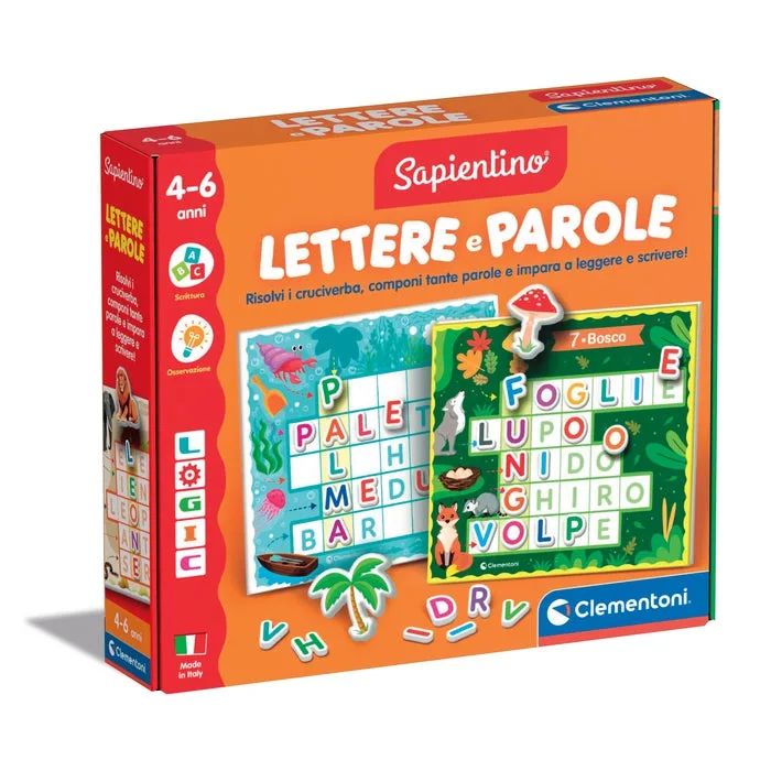 Clementoni Sapientino Logic Lettere e parole